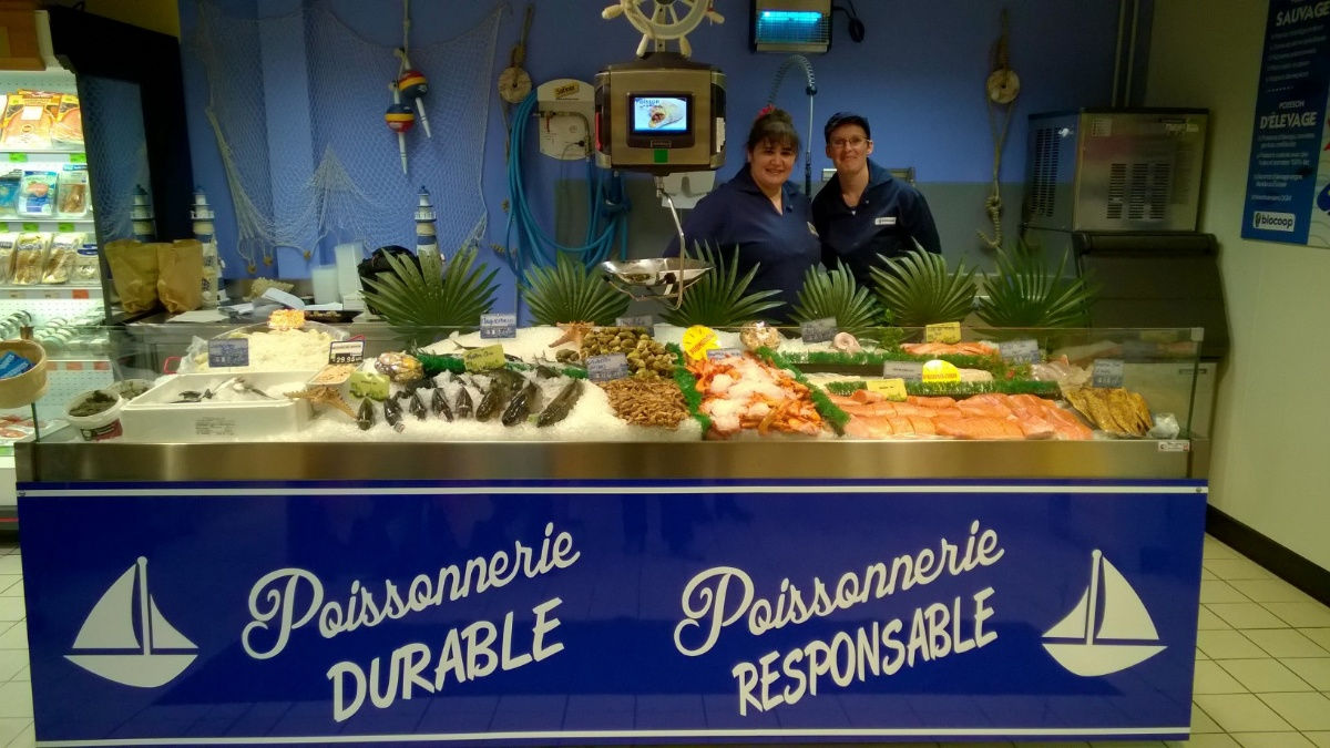 Ouverture de notre rayon Poissonnerie ! Ouverture de notre rayon Poissonnerie !