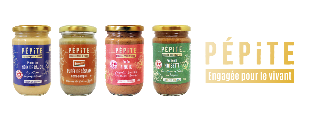 Pépite : une philosophie dans un pot de purée Pépite : une philosophie dans un pot de purée