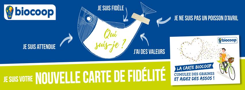 La Carte de Fidélité Biocoop est arrivée ! La Carte de Fidélité Biocoop est arrivée !