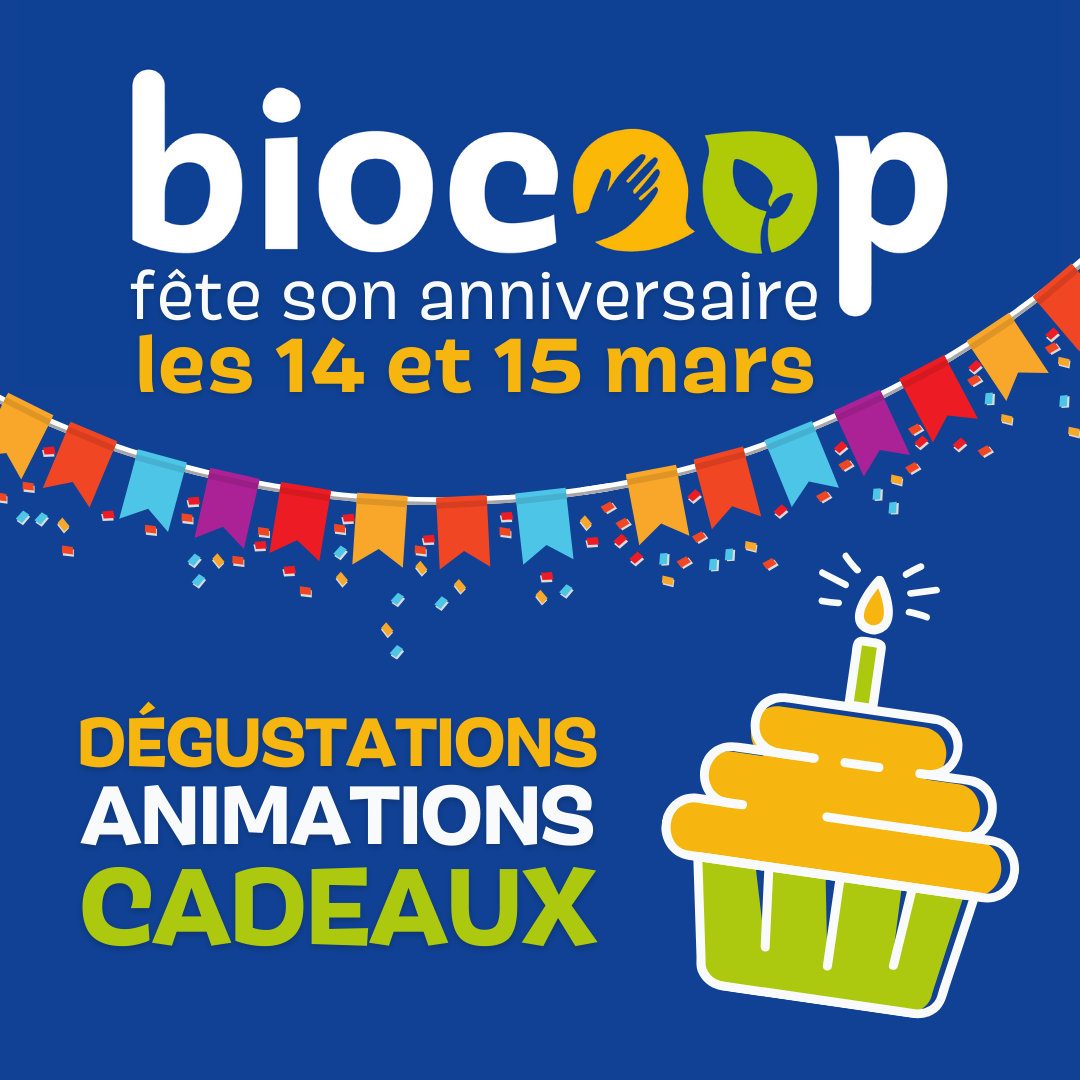 Biocoop fête son anniversaire !