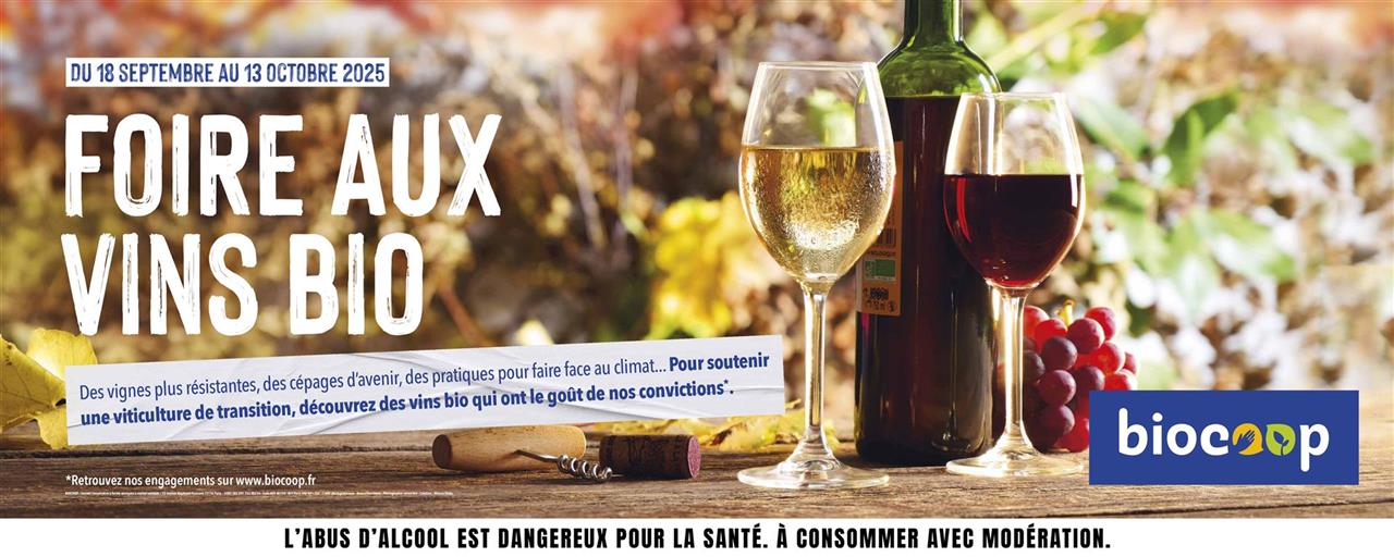 Fête des vins et des fromages Biocoop