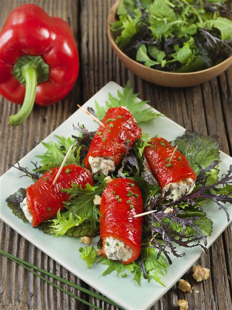 Rouleaux de poivrons au thon - Recette à Prix Engagés Mai 2025